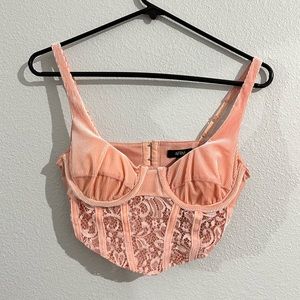 NWT AFRM Alma Top in Apricot Blush